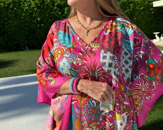 We will have a rack of silk caftans