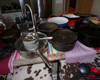 Cast Iron. All-Clad.