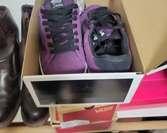 Special edition Vans with minimal wear and box.