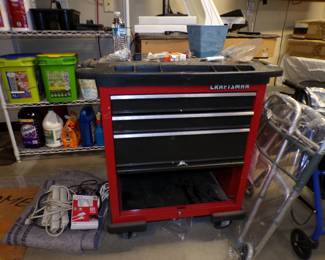 Craftsman rolling toolbox.