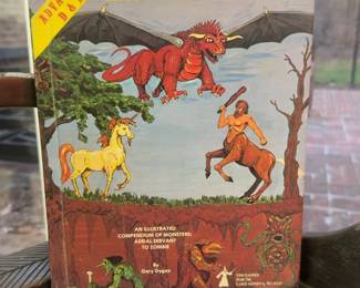1977 Advanced Dungeons & Dragons Monster Manual – 1st Edition