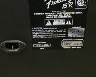 Fender Frontman 15R Guitar Amplifier