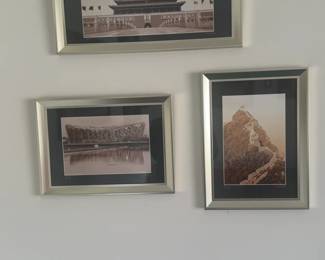1998 Framed Panoramic Photograph of Tiananmen Gate Beijing
