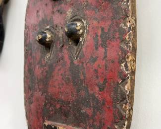 28” Horned Plank Mask, West Africa (Burkina Faso Region), c. 1940s–1960s