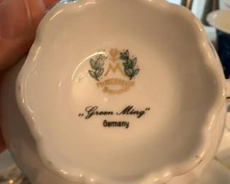 Mitterteich Porcelain from Bavaria, Germany. Teacups with Gold Trim. (Sold Individually - 11 available)