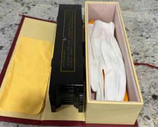 Chinese Lacquer Tabletop Folding Screen