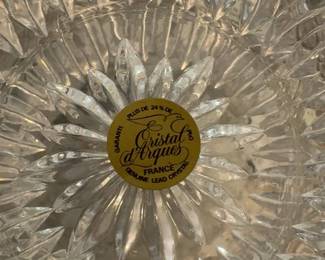 Cristal d'Arques 24% Lead Crystal Serving Bowl Made in France (sold individually - 4 available)