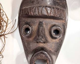 Central African Ceremonial Mask (10”), Democratic Republic of the Congo, Mid-20th Century
