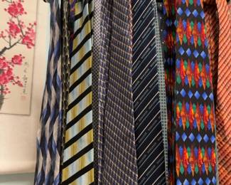 Assorted Collection of Men's Patterned Neckties - Price Per Item