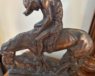 END OF TRAIL NATIVE AMERICAN WARRIOR