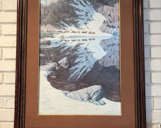 Bev Doolittle season of the Eagle lithograph 5161 of 36548