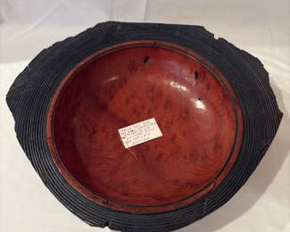 Australian candle bark  bowl