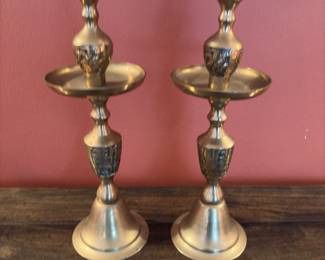 James, Mont Hollywood Regency candlesticks