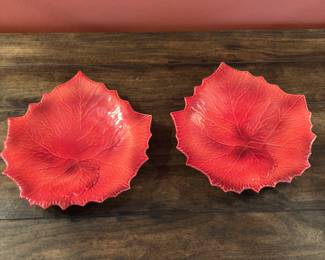 Williams Sonoma leaf trays