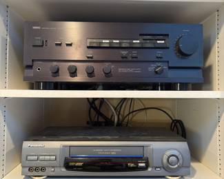 Yamaha Panasonic Sony audio video equipment