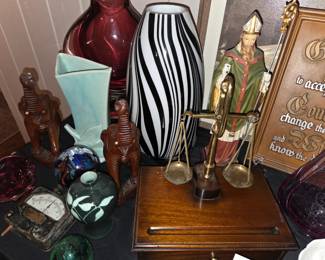 Serengeti Eclipse Vase, Brass Balance Beam on stand, Korean  Celadon vase, Vintage Meter