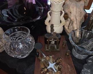 Antique Telegraph key and relay