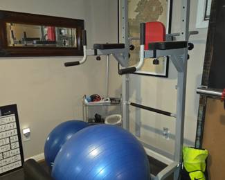 Fitness Body Power Tower Equipment : Push up, Pull-up and dip station 