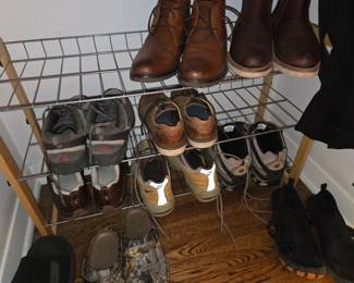 Shoes: Frye, Johnston Murphy, Merrill 