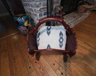 Vintage Mahogany Stand 