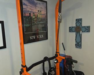 Power Tower Dip Station Exercise Equipment
