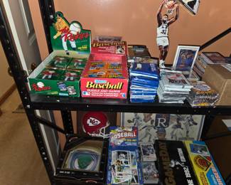 Baseball card collection