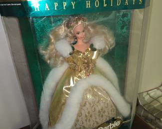 Happy Holidays Barbies