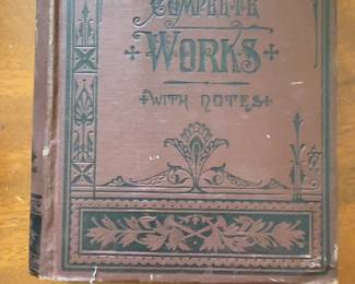 The Complete Works Of William Shakespeare, Potter and Company 1900 Antique Book