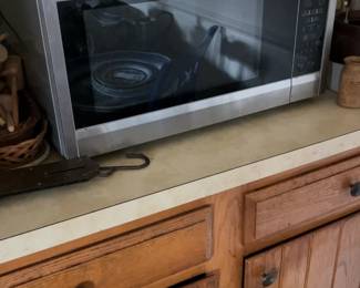 Sharp Carousel Stainless Steel Microwave Oven
