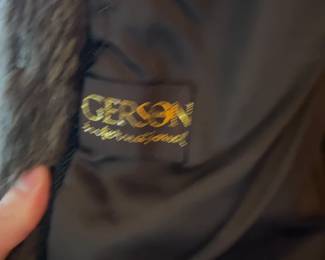 Vintage Brown Raccoon Fur Long Coat