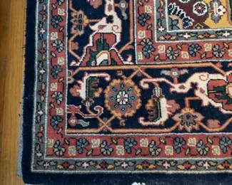 Hand-Knotted Wool Area Rug - 9’11” x 14’