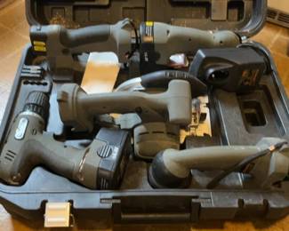 Black & Decker 14.4V Cordless Power Tool Combo Kit with Case