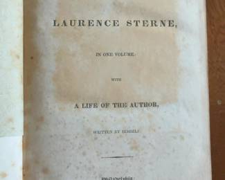 The Works of Laurence Sterne in One Volume (1830 Philadelphia Edition)