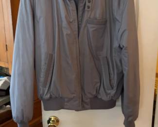 Members Only Men's Iconic Racer Jacket - Light Grey