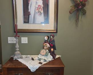 Antique 3 drawer chest