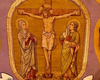The crucifixion of Jesus Christ