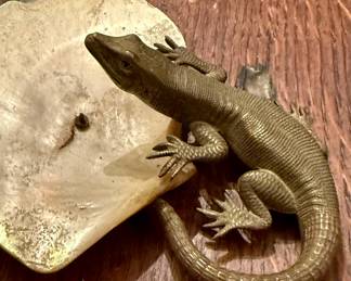 Vienna bronze she’ll ashtray circa 1890