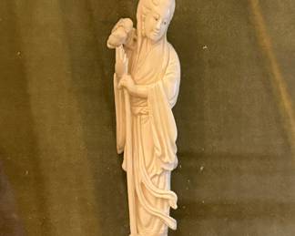 Framed netsuke circa 1900