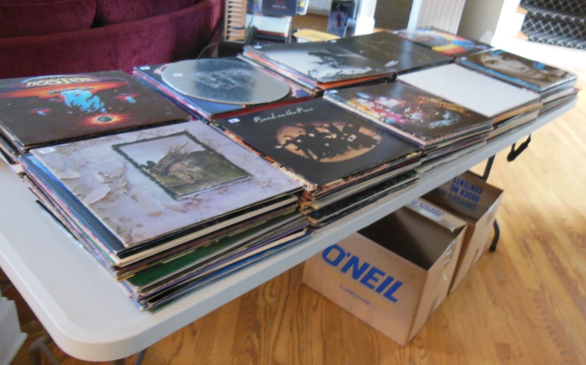 vinyl records, great selection