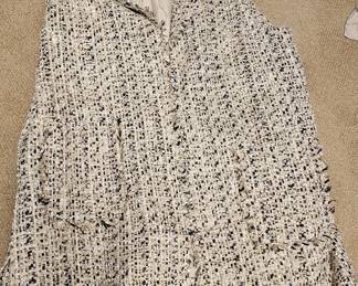 long vest with sparkle