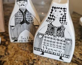 stylish salt and pepper shakers