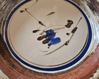 large pottery platter