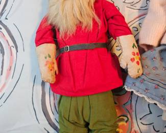 very old European Santa