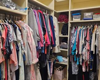 lots of clothes, more pictures to come