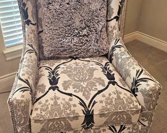 very pretty upholstered chair