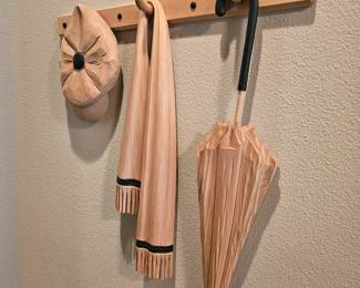 unique wall art, all made out of wood