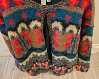 vintage knitted cardigan