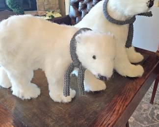 Faux Fur Polar bears