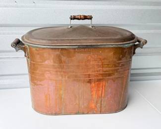 2 AntiqueRochesterCopperBoiler