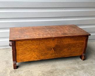 46 VintageWoodenChest